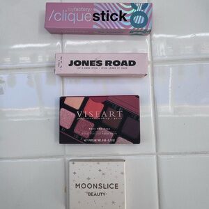 Makeup bundle: eyeshadow, blush and lip/cheek stick